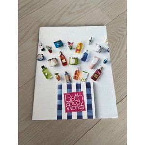 Bath & Body Works 26 Pages Lined Focus & Edit Notebook